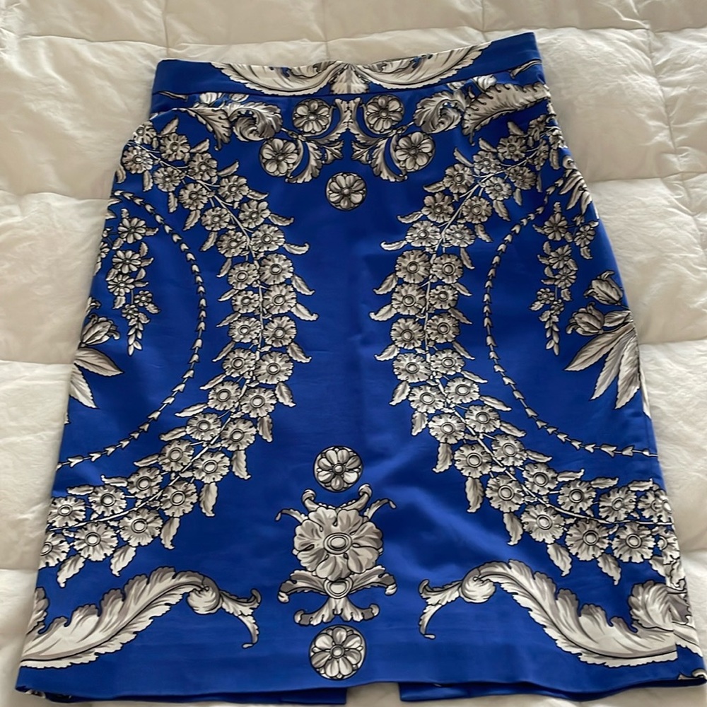 Versace Style Anthropologie Pencil Skirt -4